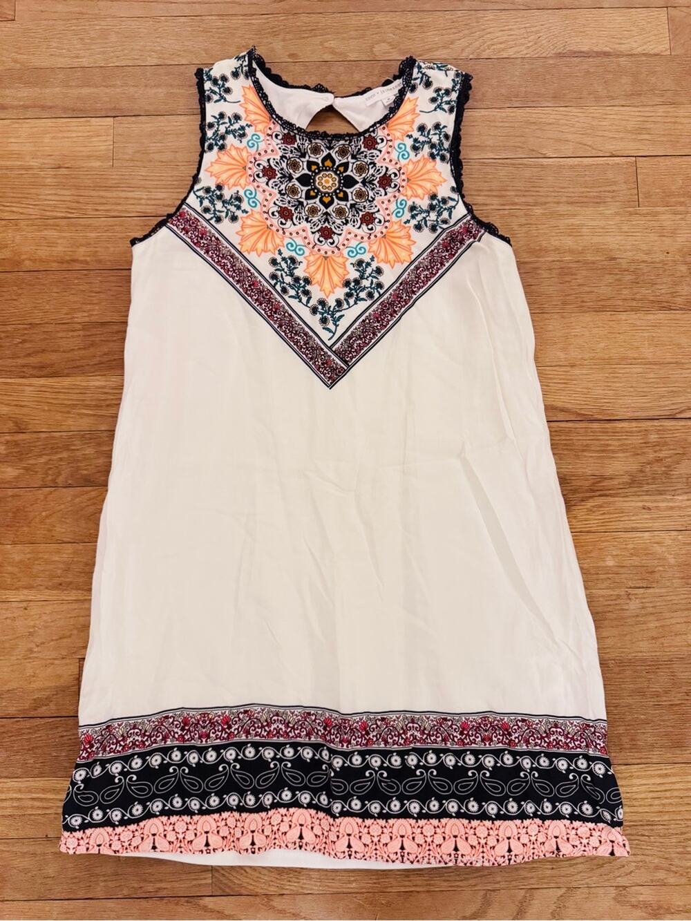 Coco + Jaimeson Women's Multicolor Boho Mini Dress - Size M
 b25